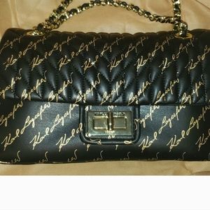 Karl Lagerfeld flap bag